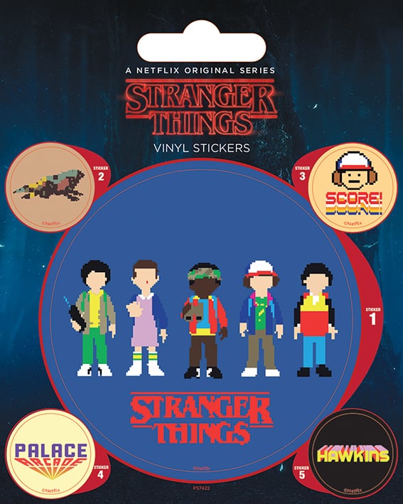 ストレンジャー・シングス未知の世界 STARANGER THINGS 海外ドラマ ステッカー PS7422