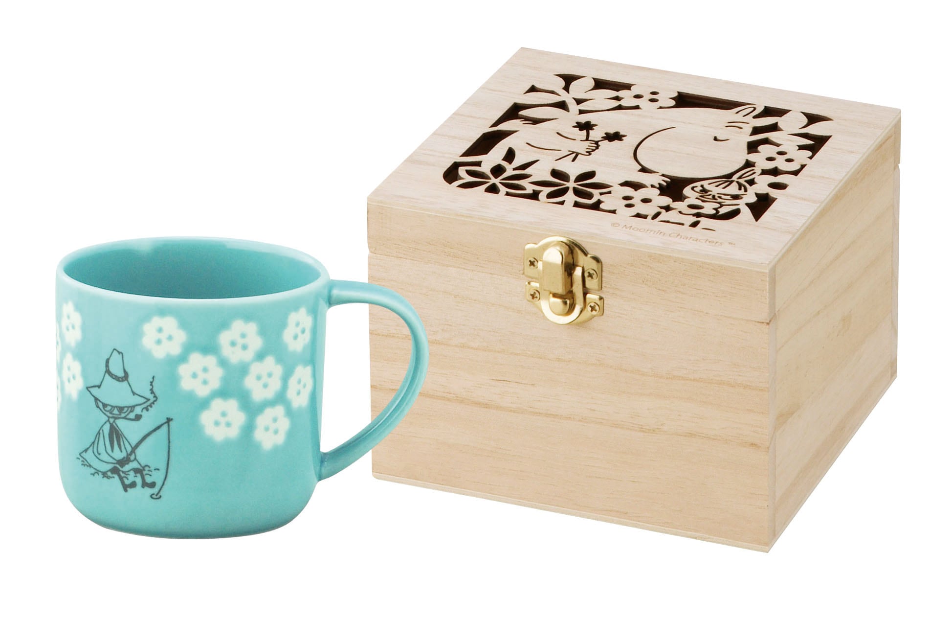 ムーミン】 木箱入マグ（スナフキン）【MM950】 | yamaka official