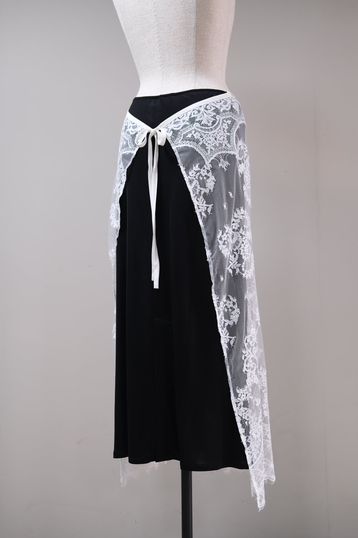 FETICO】EMBROIDERED LACE SKIRT -White Lace- | loop