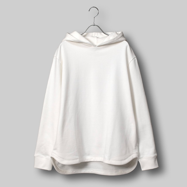 ユージュアルドレスパーカー / Usual Dress Pullover Hoodie #WHITE