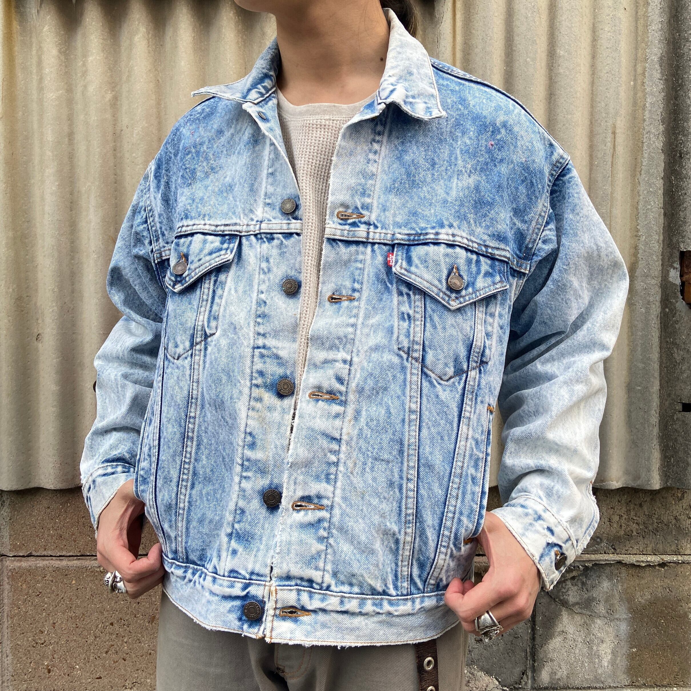 USA製 90年代 ビンテージ Levi's リーバイス 70507-0219 ケミカル ...