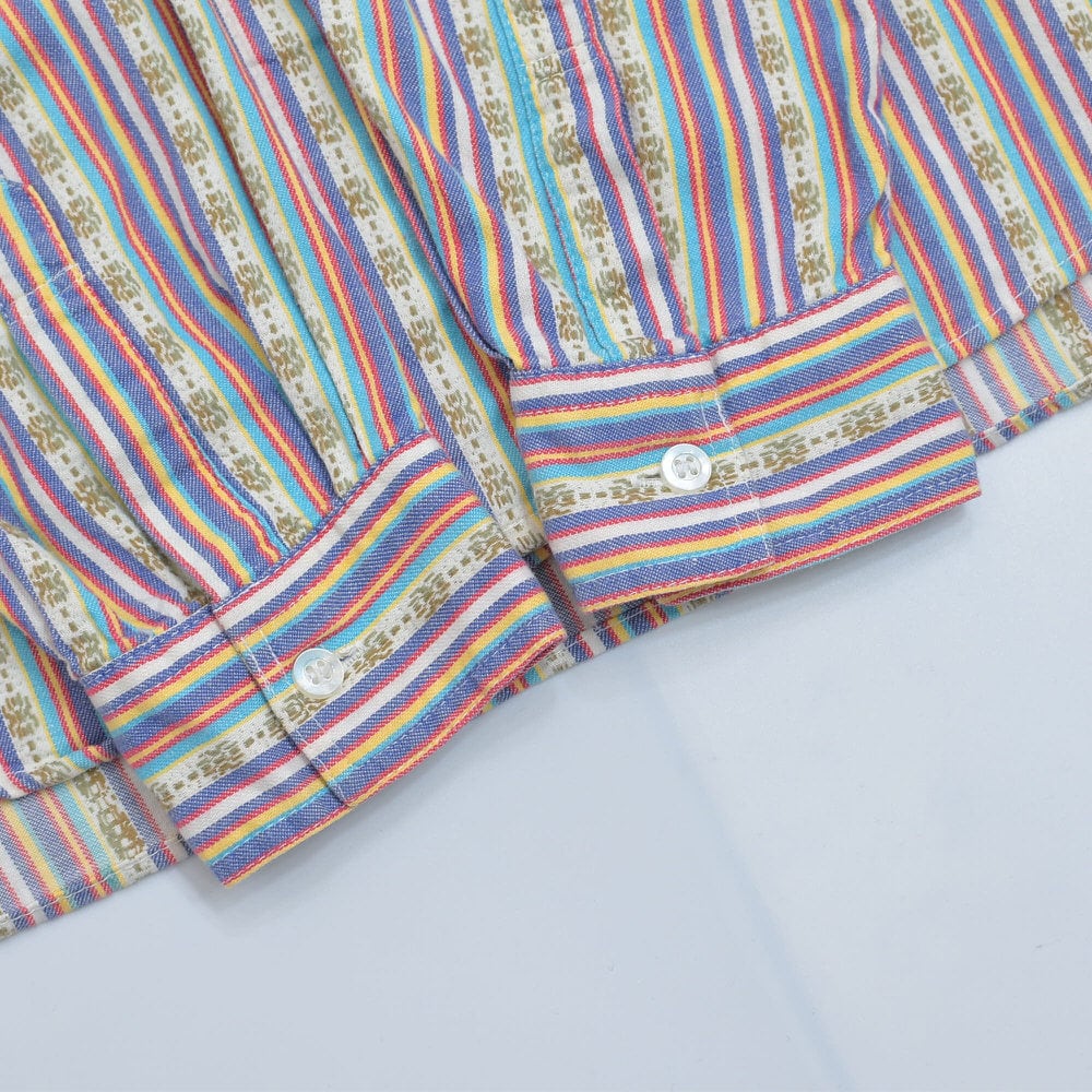 80～90s Anolitta Sports ジャガード刺繍 デザイン マルチカラー