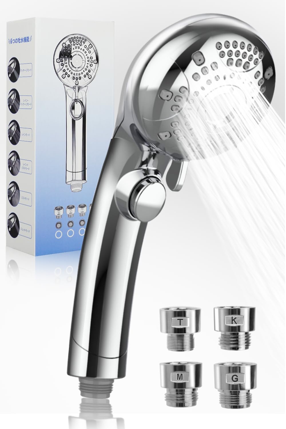 次世代型シャワーヘッドで、心地よい温かさを感じるシャワータイムを