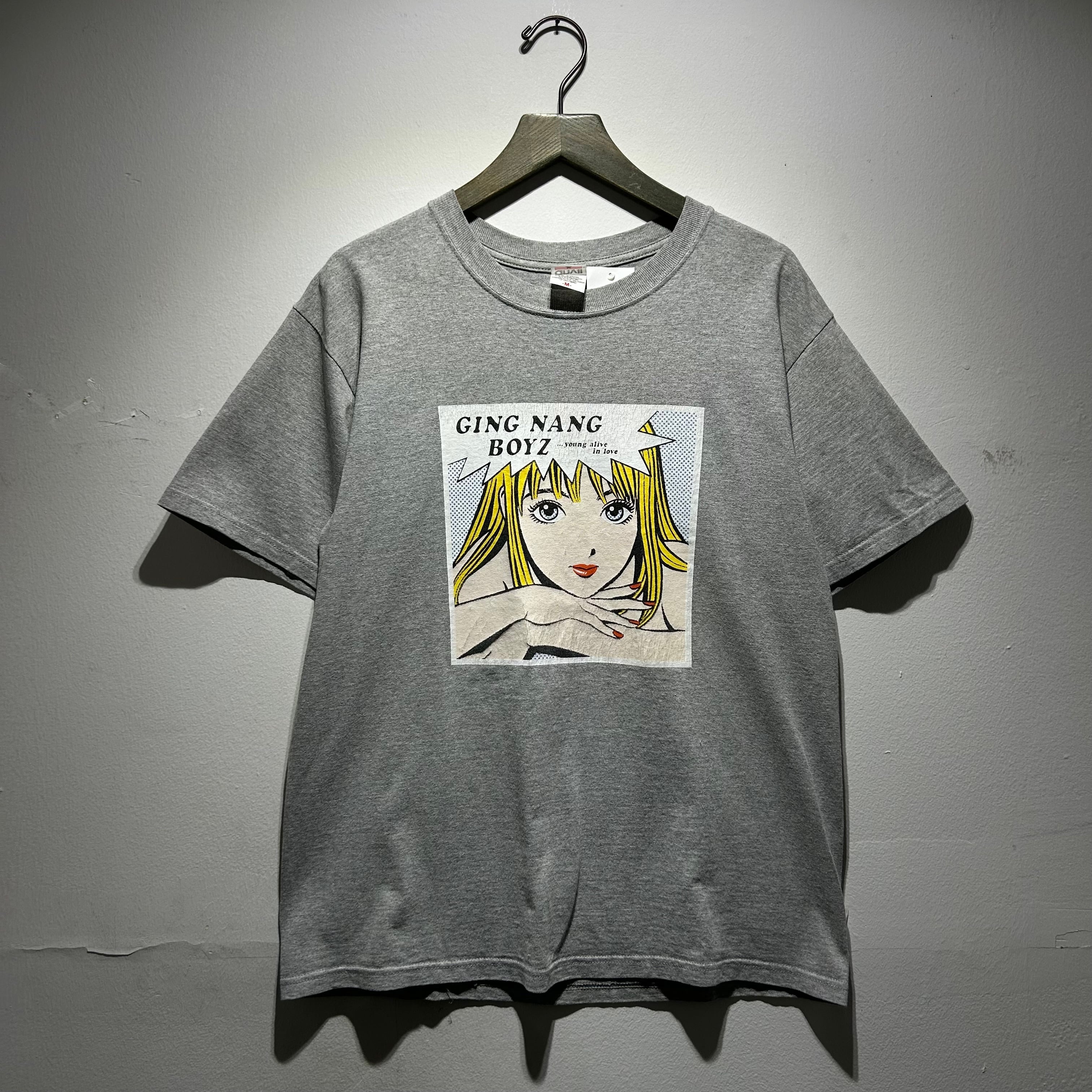 00s 銀杏boyz "君と僕の第三次世界対戦的恋愛革命" T-shirt【仙台店】