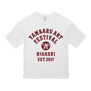 YAFビッグシルエットTシャツ〈HIGASHI〉