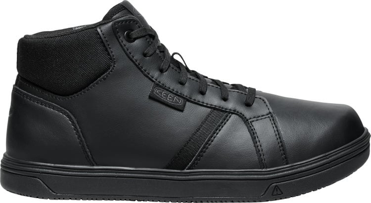 KEEN (キーン) ー KENTON MID PTC S (ケントン ミッド ピーティーシー ソフト トウ ワークブーツ ) Black/Black