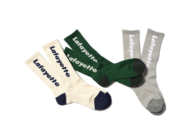 LFYT】 Lafayette LOGO CREW SOCKS ソックス 靴下 くつ下【Lafayette