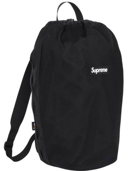 Supreme mesh backpack box logo