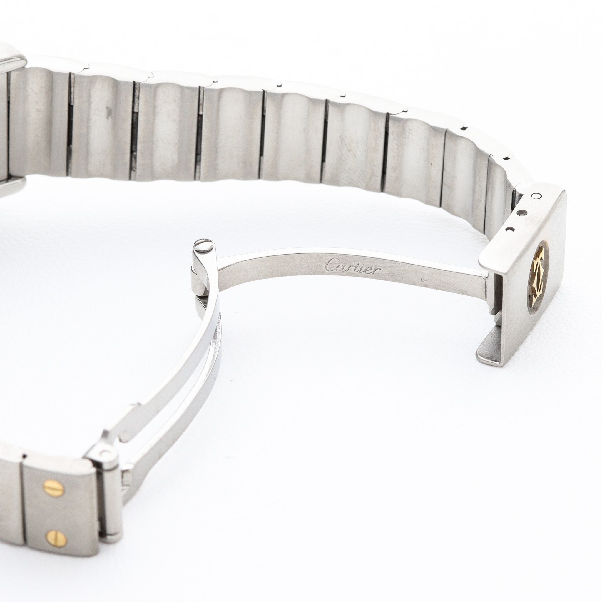 【美品】Cartier（カルティエ）　サントス　ガルべ腕時計ブレスレットのピース カルティエ サントスガルべ SM コンビ | Ante Official select