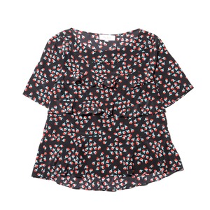 paul&joe  silk floral blouse