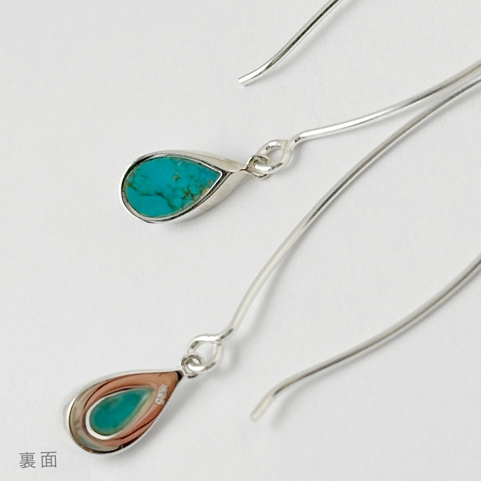 ラスト1】ターコイズ ロング フック ピアス | 【公式通販】鎌倉の