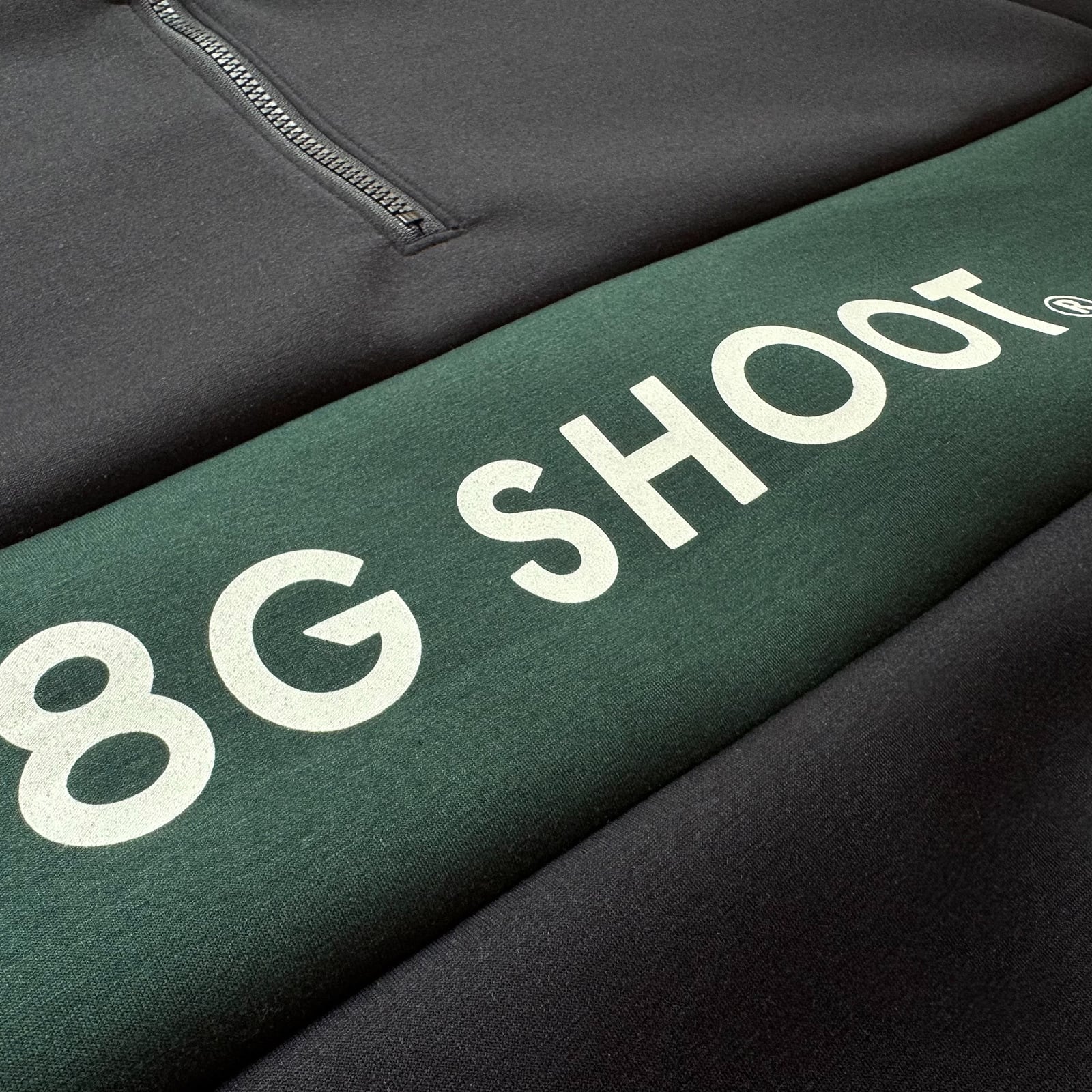 8G HALF ZIP PULLOVER -BLACK- | 8G SHOOT WEBSTORE