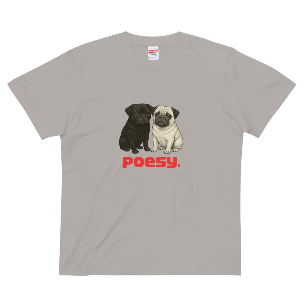 Poesy. 定番Tee. WHITE/GRAY/BLACK