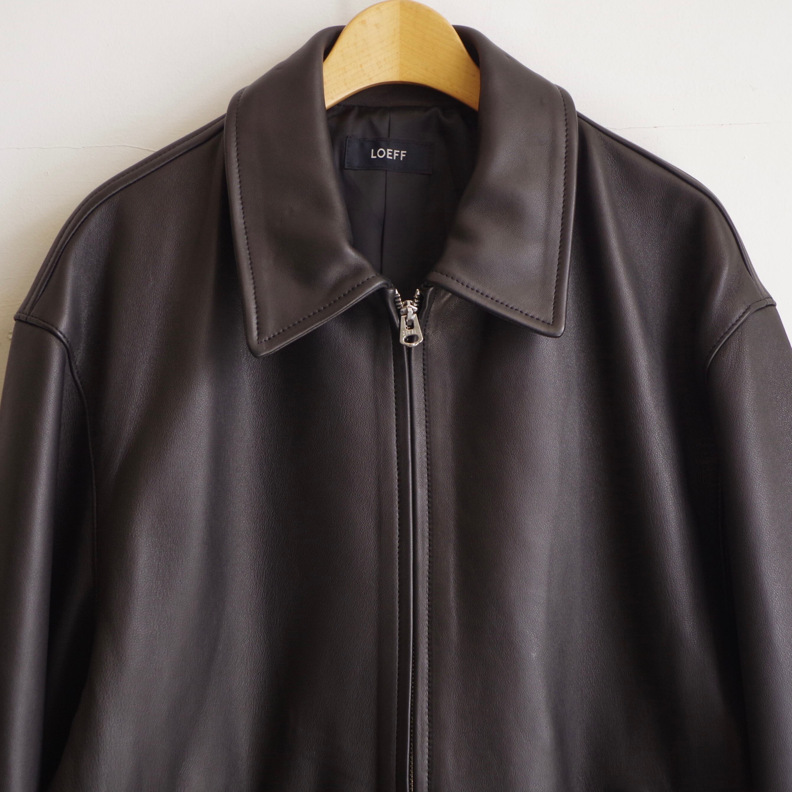 LOEFF Lamb Leather Biker Jacket | 1F Store