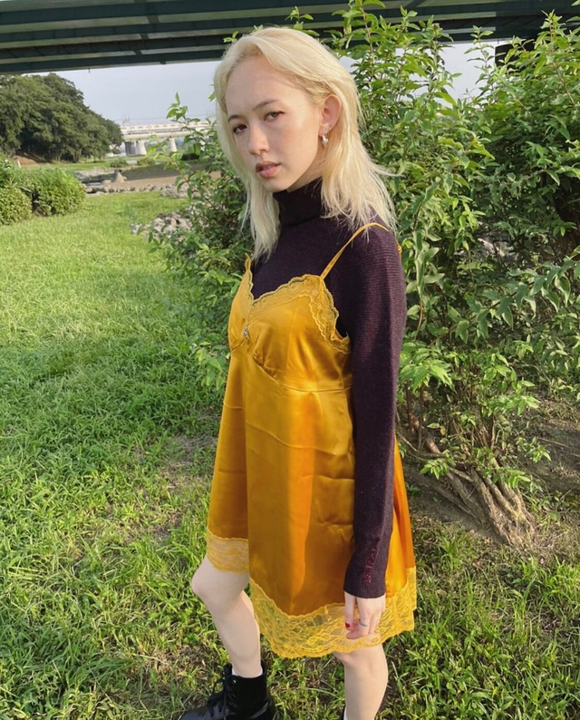 【Day23】original A camisole one-piece(YELLOW)