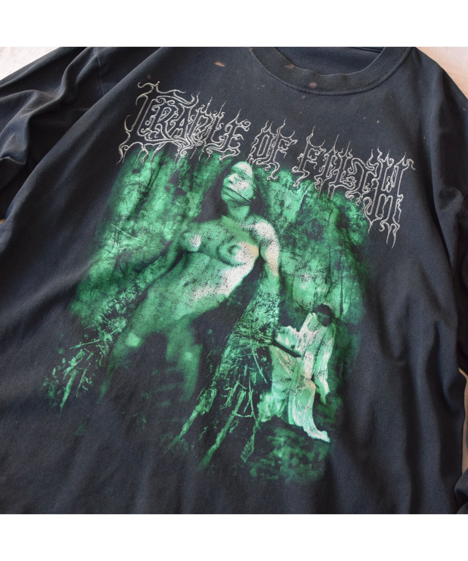 00's CRADLE OF FILTH ロングスリーブTシャツ メンズXL相当 ブラック