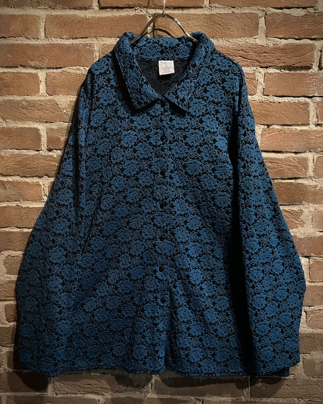 【Caka act3】Beautiful Flower Pattern Vintage Loose Shirt