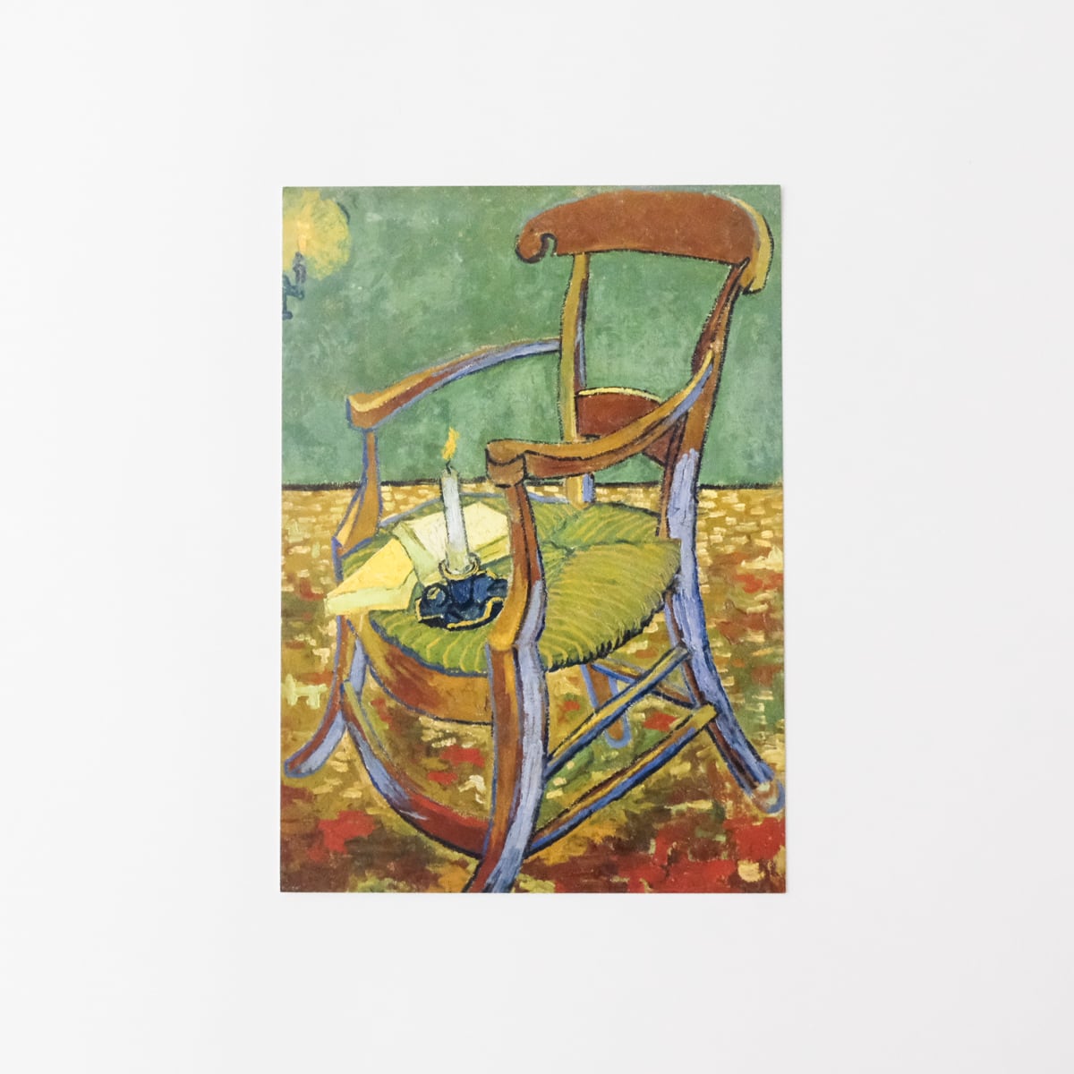【WEB限定】ゴッホ　ポストカード　ゴーギャンの椅子 | hmm, by 東京都美術館ミュージアムショップ | ふむふむ
