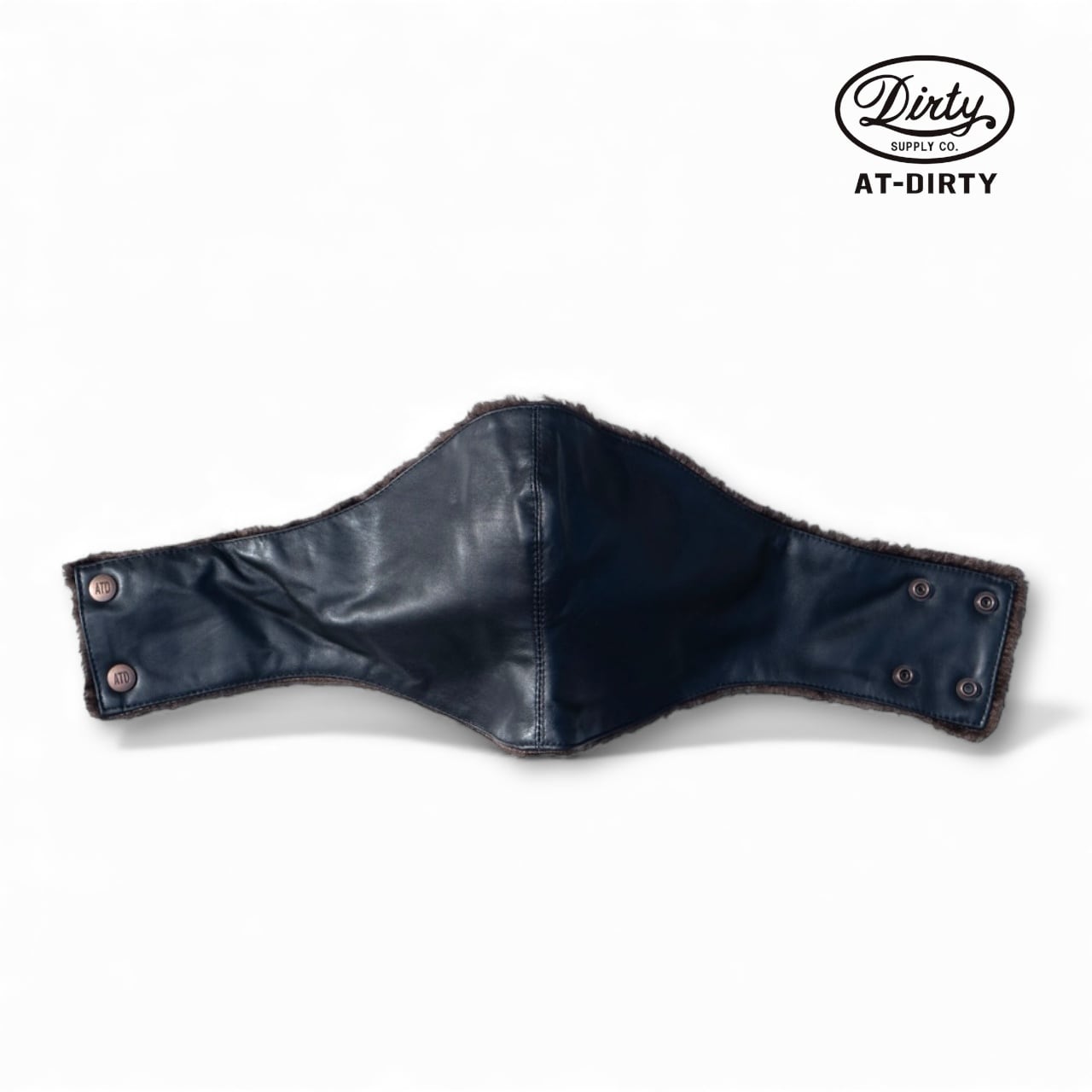 ネックウォーマー シープレザー 防寒ネックウォーマー AT-DIRTY アット