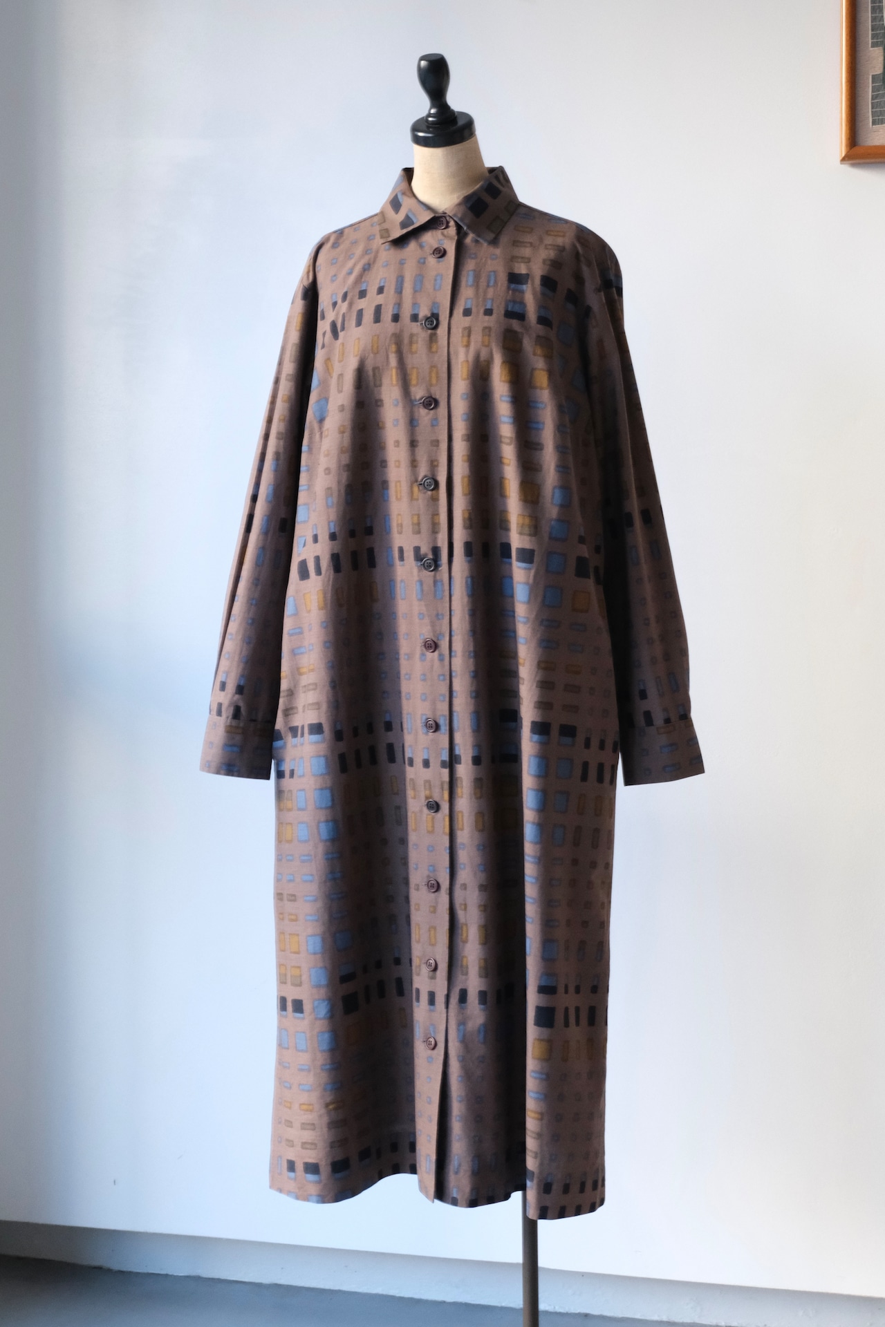 Marimekko color cube shirt dress