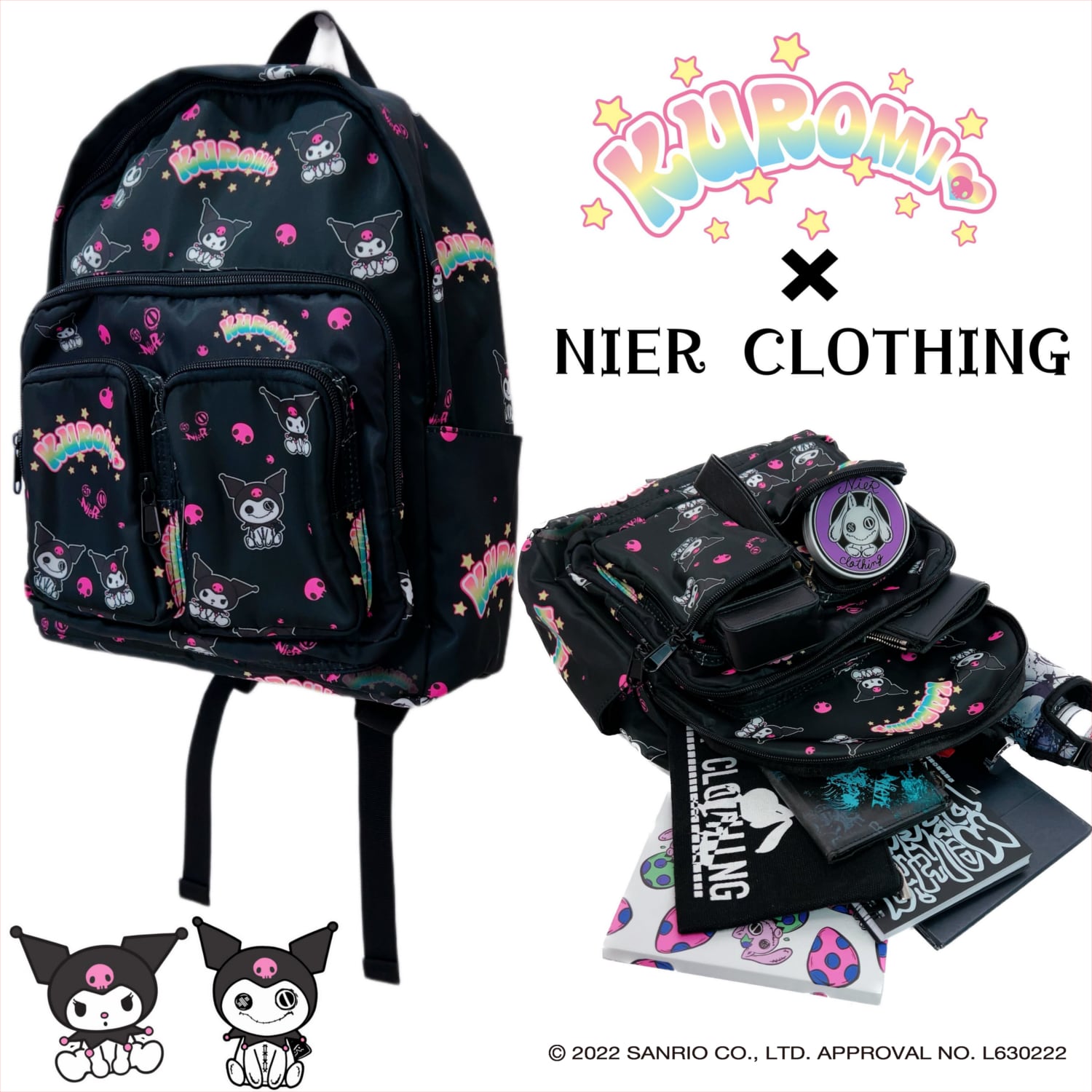 NieR Clothing　BACKPACK 【ハンギョドン×NieRちゃん】