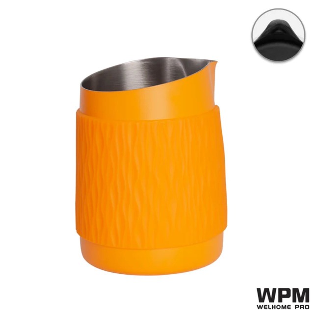 WPMミルクピッチャー　ＨＣ７１０６Ｏ－１（ハンドルレス　ラウンドスパウト）Osafe Orange
