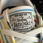 Nike SB Zoom Stefan Janoski Canvas Multi-Color Pinstripes US9/27cm
