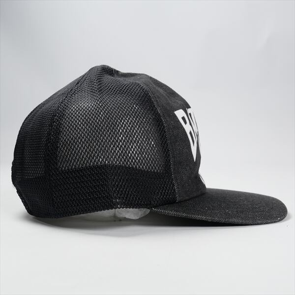 A bathing ape メッシュキャップ 帽子 黒 A BATHING APE（アベイシングエイプ） メッシュキャップ FREE ブルー