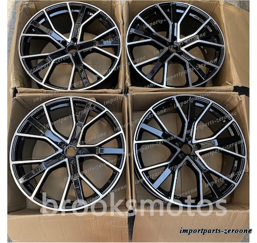 "22インチ ニュースタイル ホイール 2016+ アウディ Q7 Q8 RS Q7 RS Q8 22x10 オフセット 21 " -BRN-11912