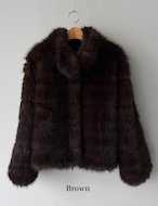 【新作5%OFF・3日間】Premium vegan-Fur Bambi Coat_2colors