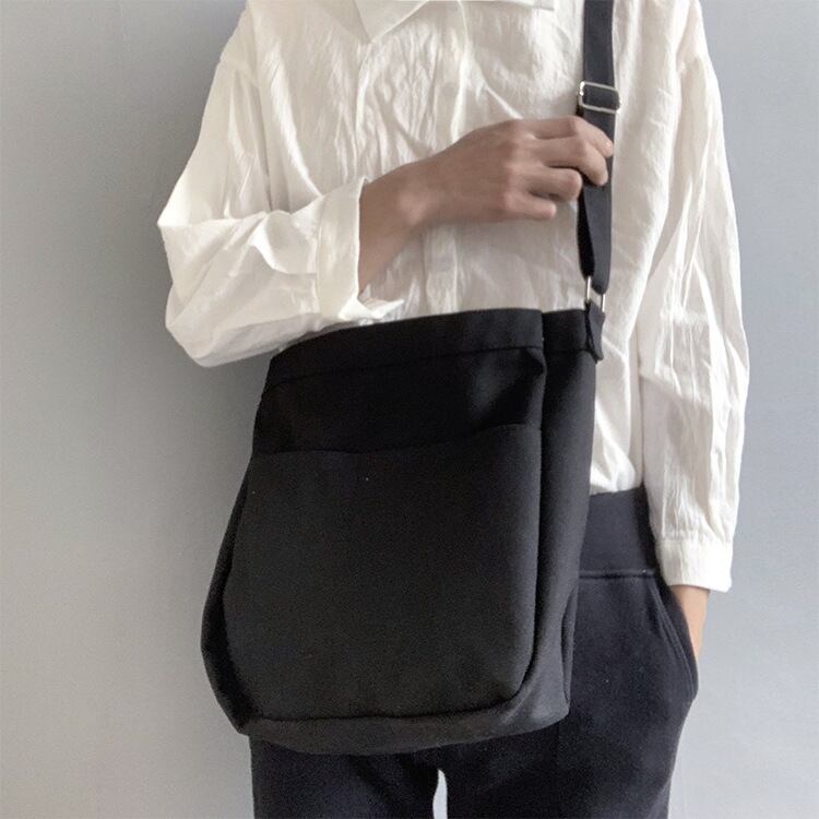 メンズバッグ・帆布バッグ・肩掛け ・ショルダーバッグ・トートバッグ2色