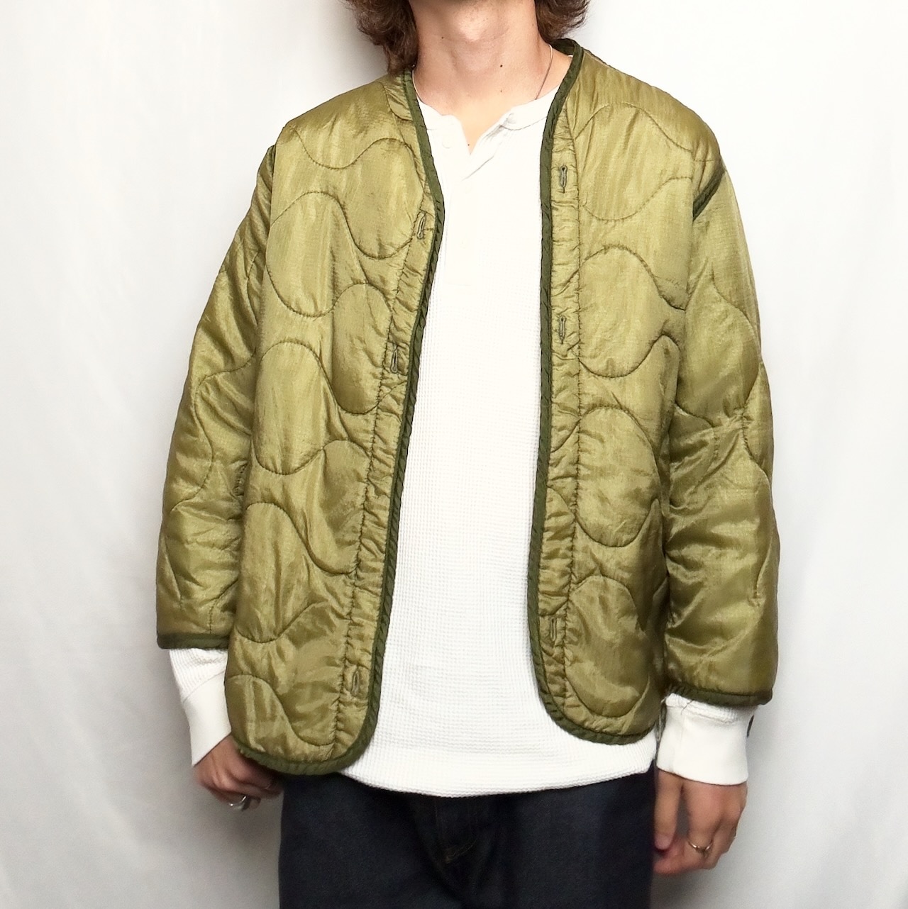70s U.S.ARMY M-65 キルティングライナー SMALL ミリタリー vintage ビンテージ ヴィンテージ 古着