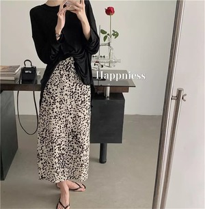 レオパードスカート