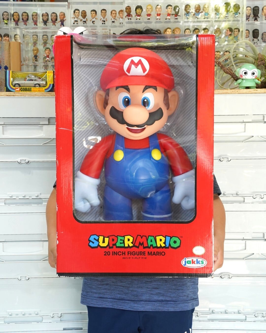 SUPER MARIO 20 INCH FIGURE MARIO 可動式フィギュア JAKKS Pacific製
