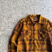 PENDLETON / 70’s Wool Board Shirt size L