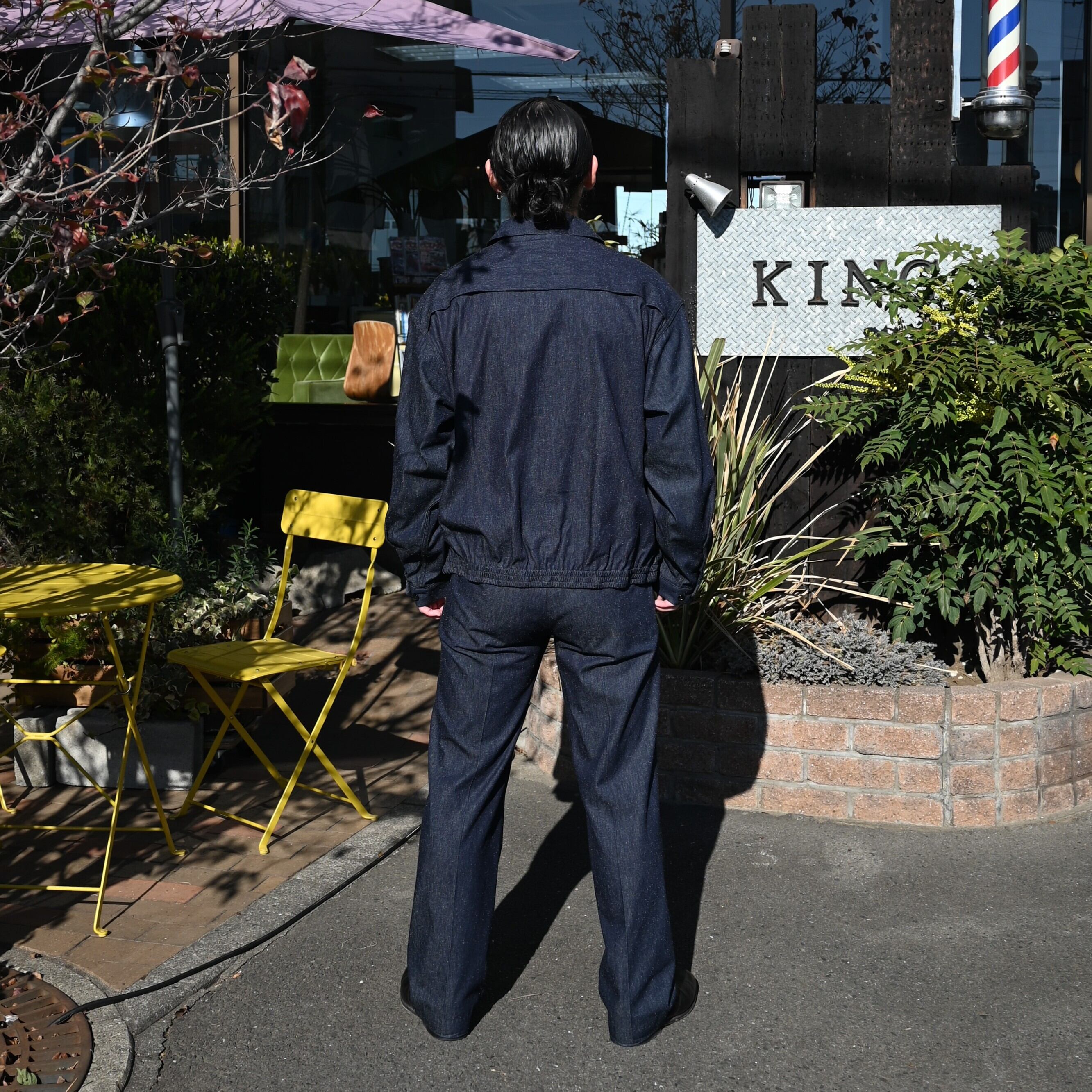 OLD JOE / DOUBLE-PLEATED SMARTY TROUSER | GANKO