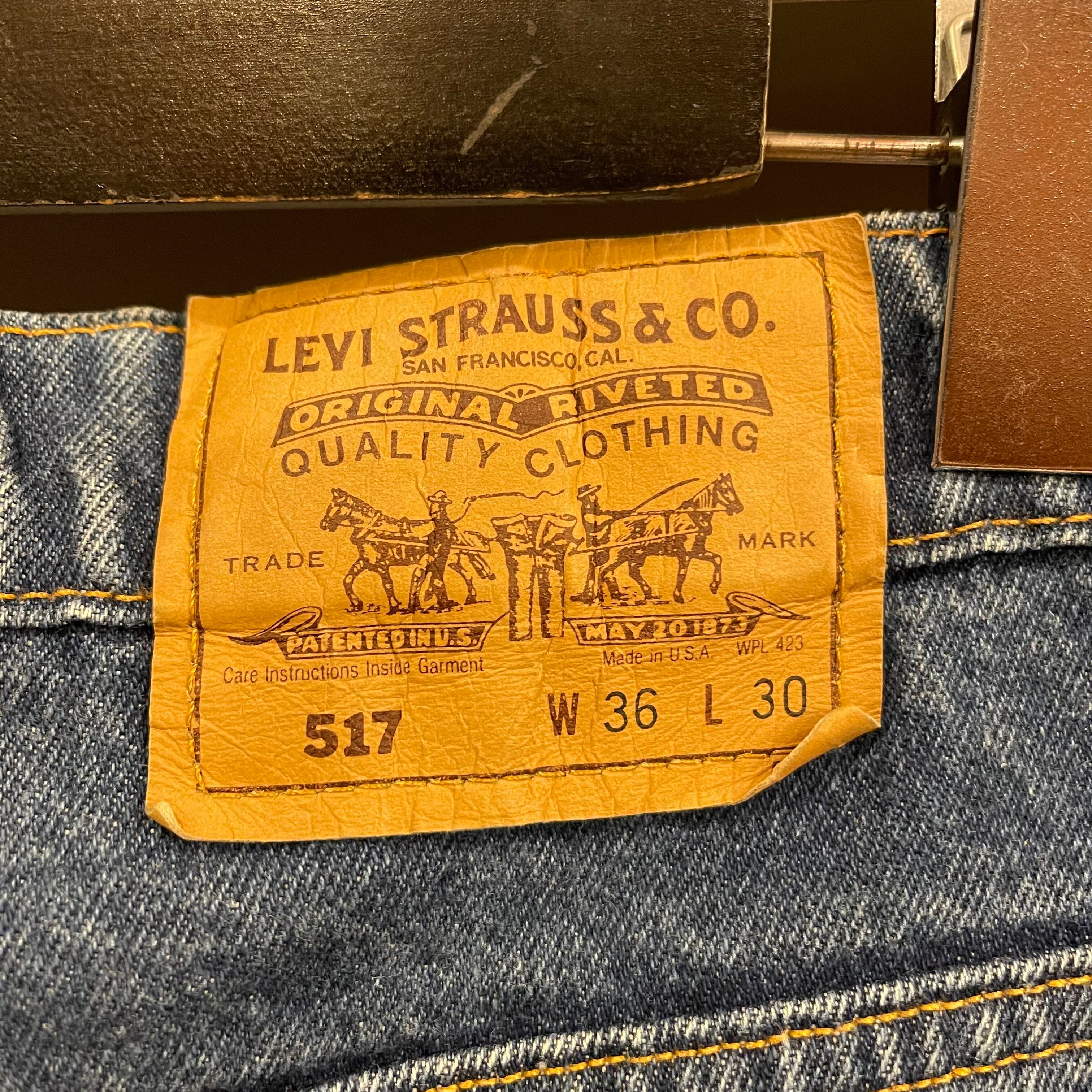90s Levis 517 Bootcut Denim Pants USA製 | VOSTOK