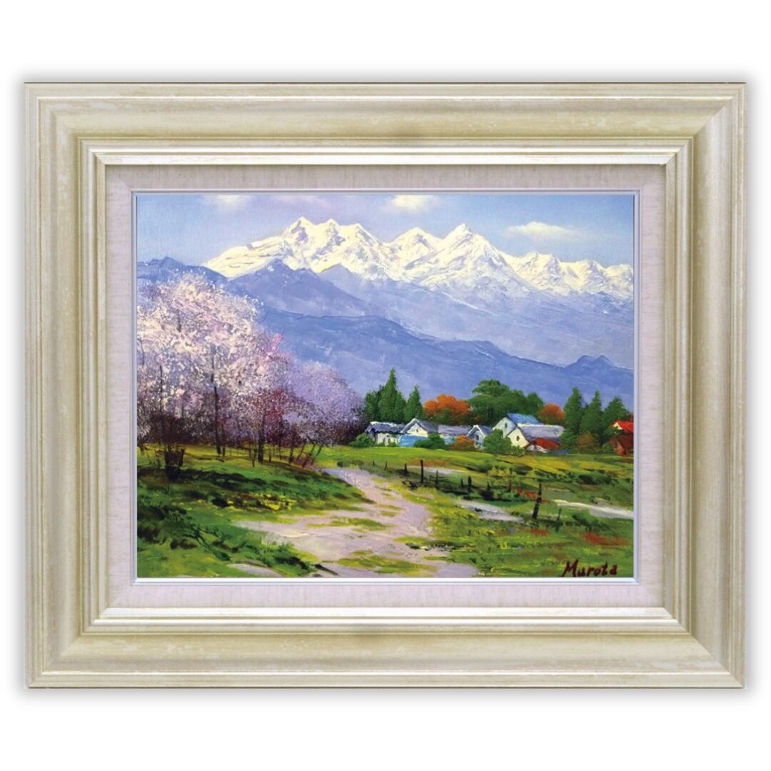 絵画 フランス 風景画(街並み) ヴール＝レ＝ロズ インテリア