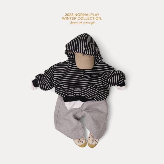 《予約》normal play ¨ walnut fleece jogger pants
