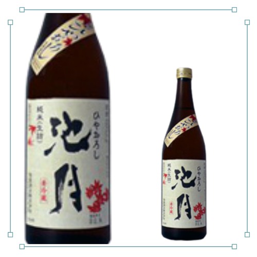 池月 ひやおろし 純米酒 1800ml 画像