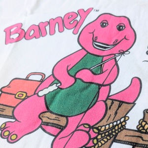 【 Barney & Friends ( バーニー&フレンズ )  】Barney fishing Tシャツ / バーニー 釣り〚アメリカン雑貨 アメトイ〛