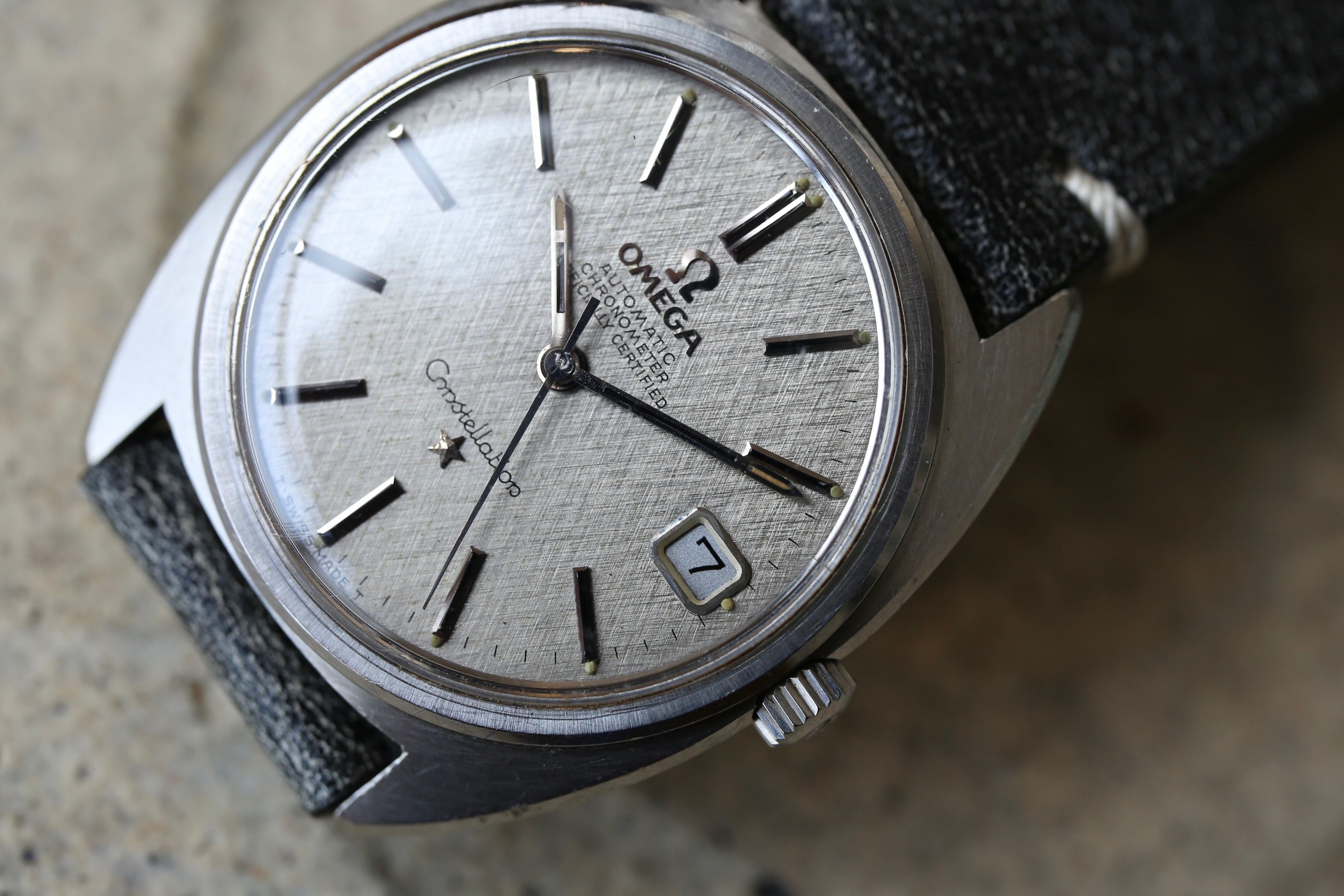 OMEGA】 1968年製 コンステレーション Cラインケース フラットベゼル