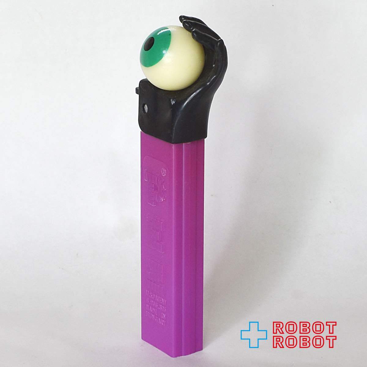 PEZ サイケデリックアイ 限定版 黒手紫ステム | ROBOTROBOT