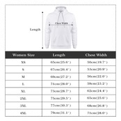 Women's All Over Print Hoodie Blue 4303
