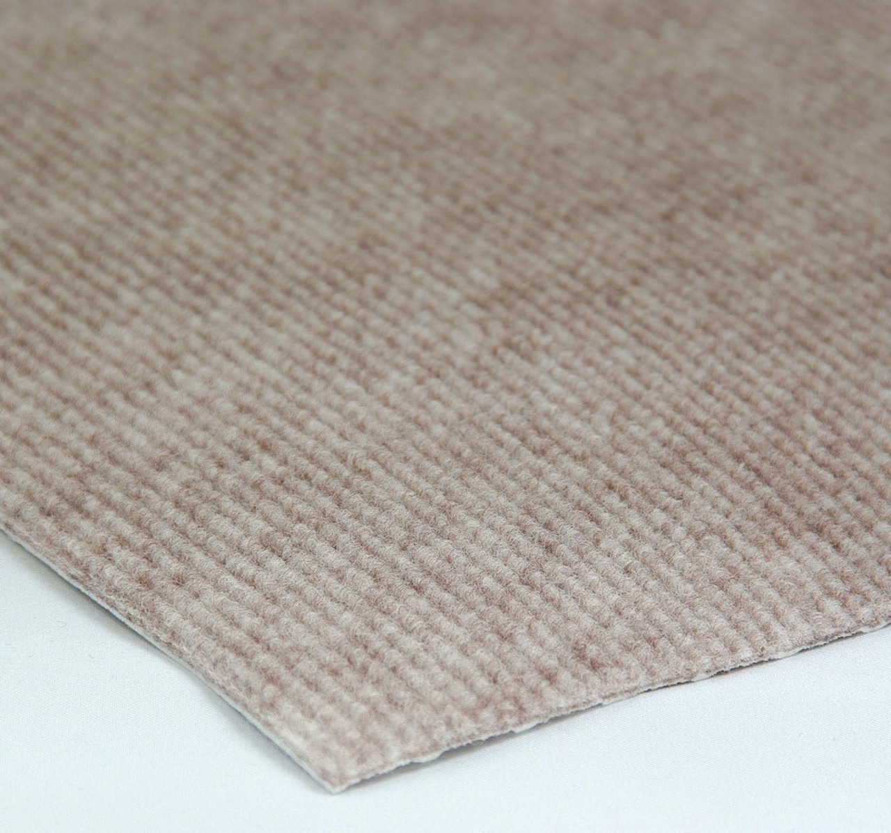 ワタナベ工業 国産タイルカーペット 吸着ぴたマット ループ 4枚組 45x45cm ベージュ