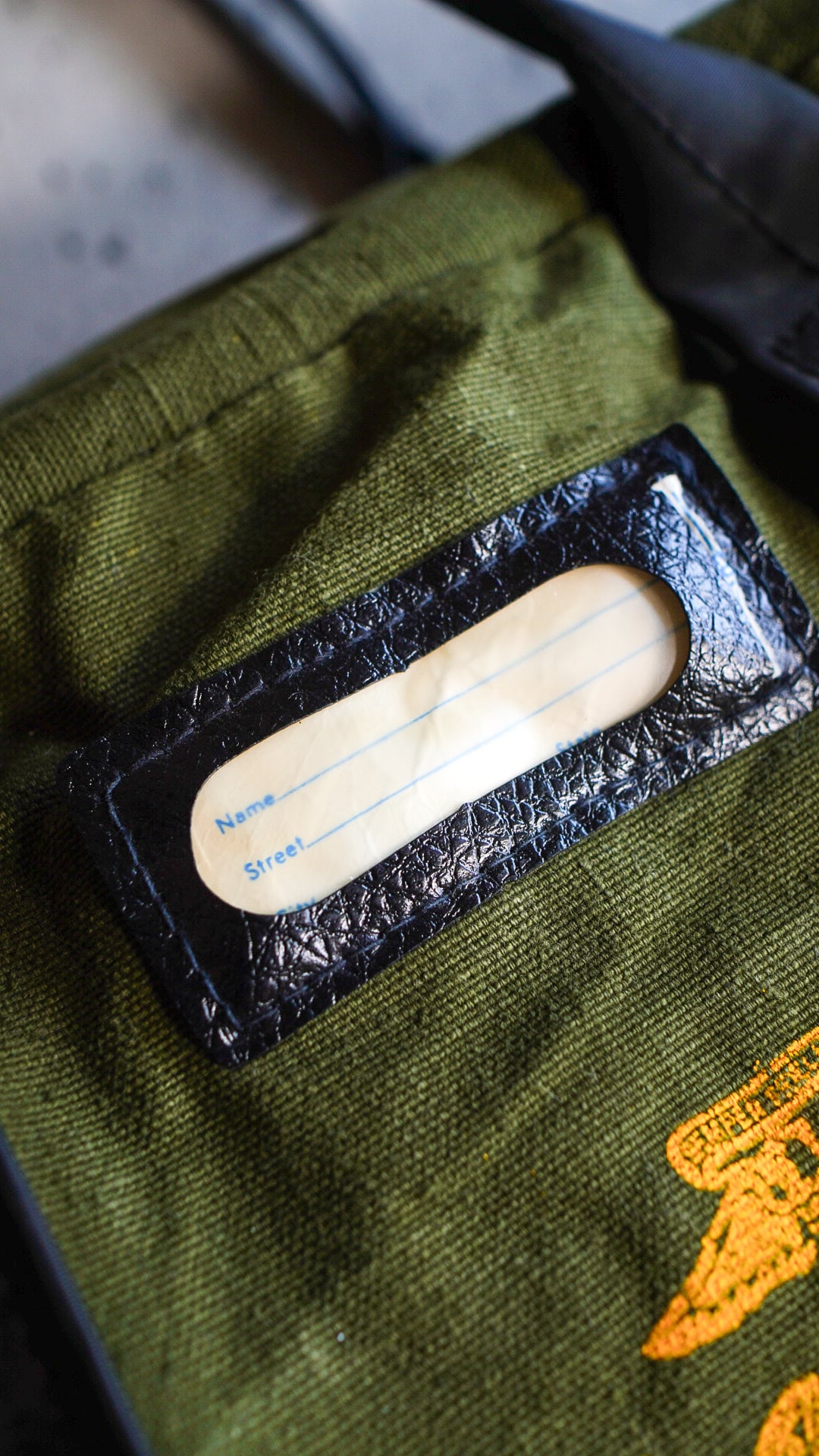 1960s】 U.S.M.C. キャンバス ダッフル バッグ《アルミジッパー