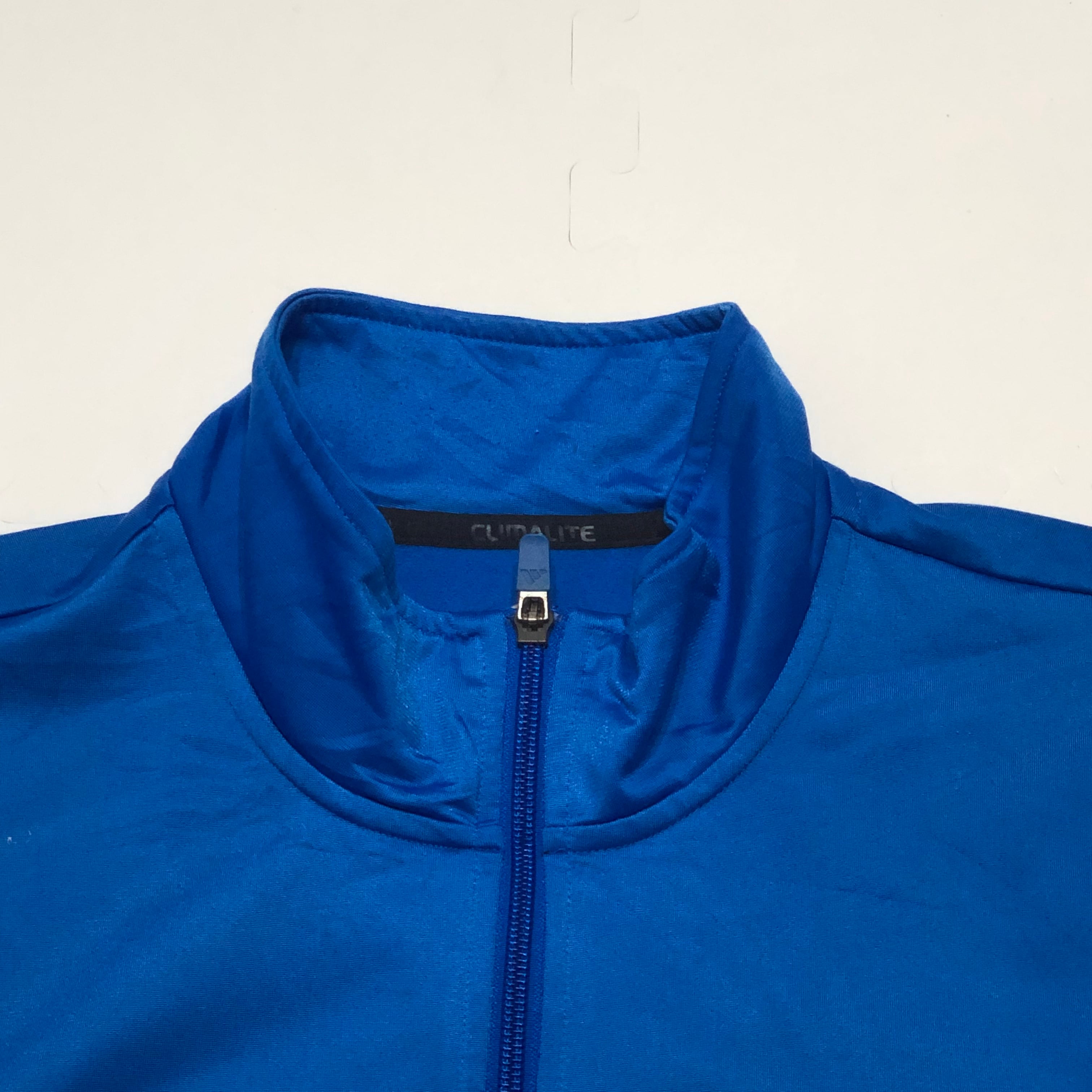 adidas アディダス CLIMALITE トラックジャケット カンボジア製 メンズ