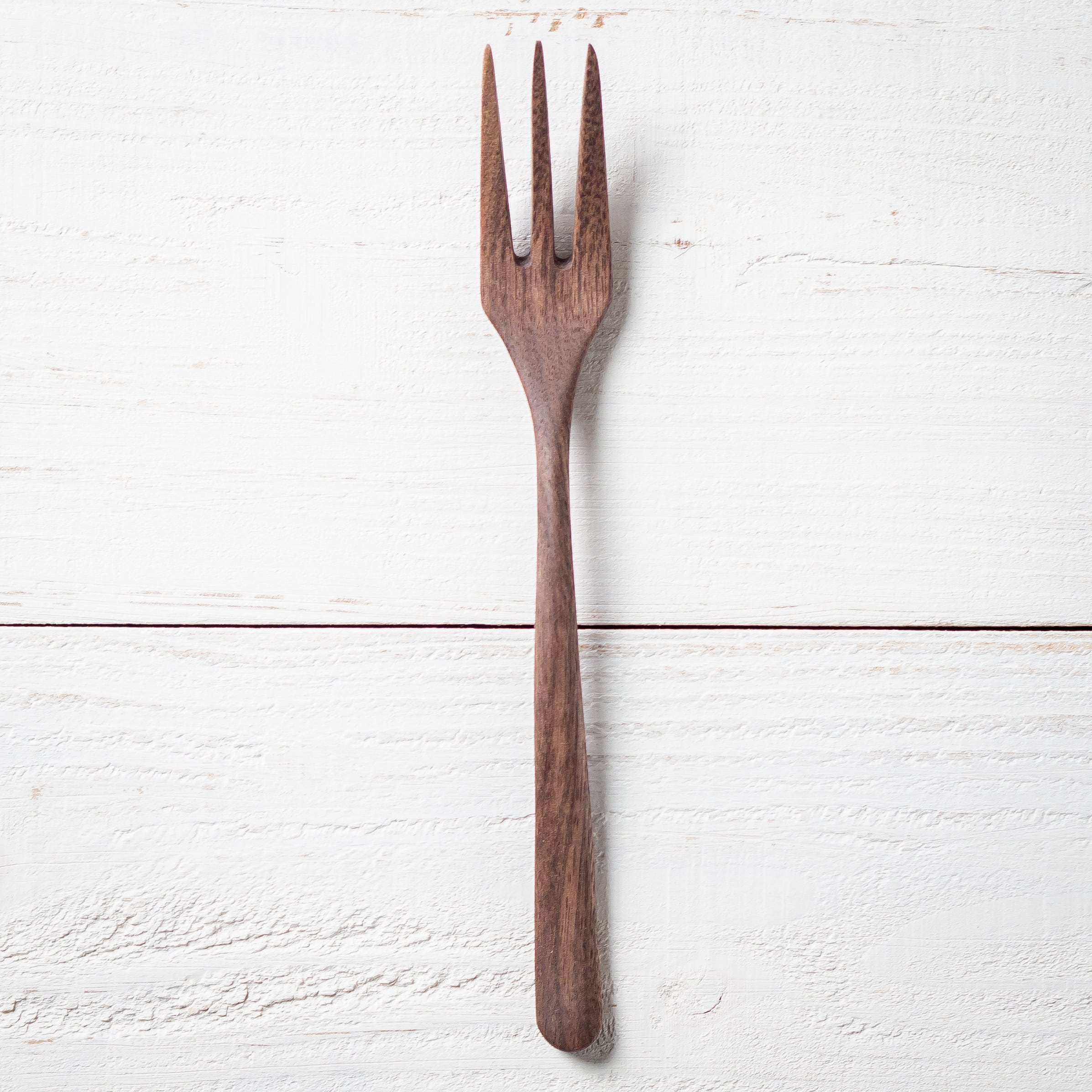 ウォールナット材 ディナーフォーク（オイルフィニッシュ・木のフォーク・木製カトラリー）／Canaria Wood Works