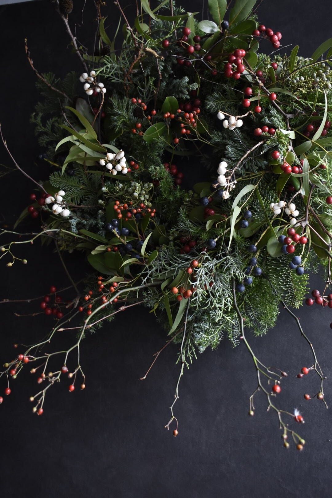 ※NO,6 she is matilda. christmas wreath M size