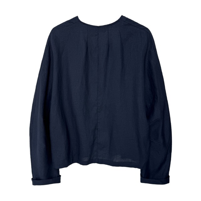 collarless jacket　J00536